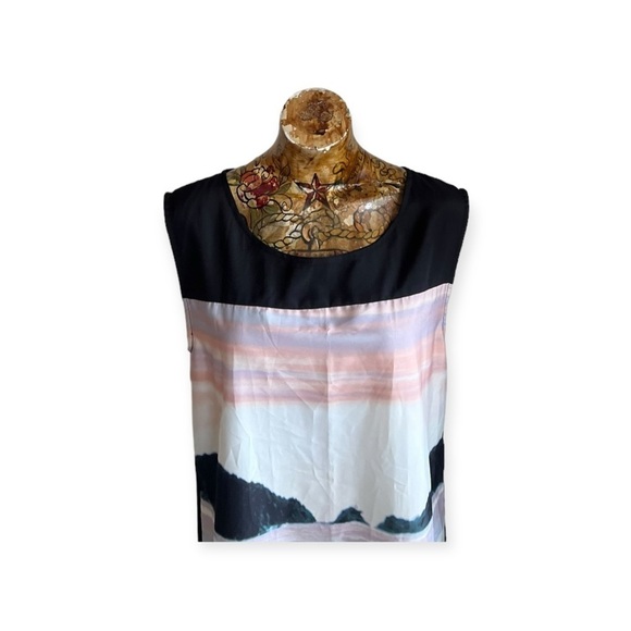 PJK Patterson J. Kincaid top blouse sleeveless medium - Picture 2 of 7